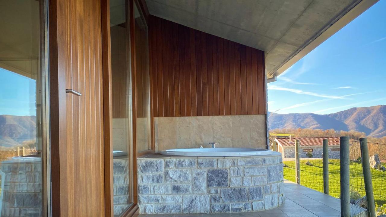 Cabanas Deluxe Basajaun Basoa By Irrisarri Land Igantzi Exterior foto